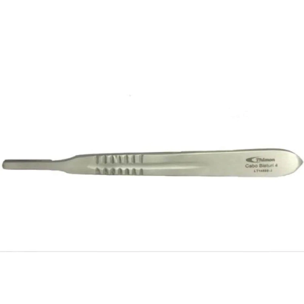 Cabo Bisturi N04 Aço Inox Thimon Lâminas 18 A 36