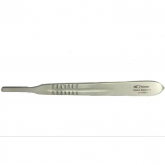 Cabo Bisturi N04 Aço Inox Thimon Lâminas 18 A 36