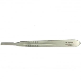 Cabo Bisturi N04 Aço Inox Thimon Lâminas 18 A 36
