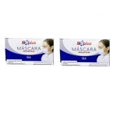 Kit 2 Caixas de Máscara SSPlus (50 Un. cada)