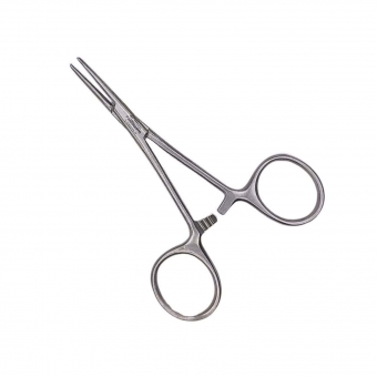 Pinça Mosquito Curva 12cm Halstead Aço Inox Thimon
