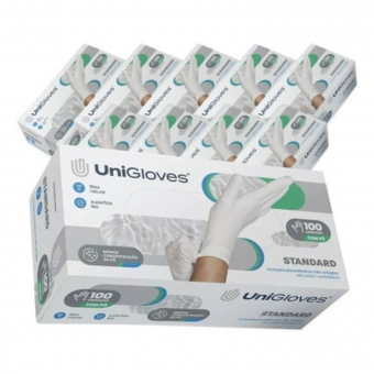 Luvas Standard Látex com Pó UniGloves