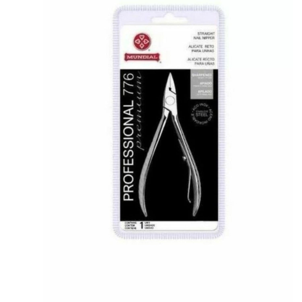 Alicate Mundial Profissional 776 Corte Reto -  Aço Inox