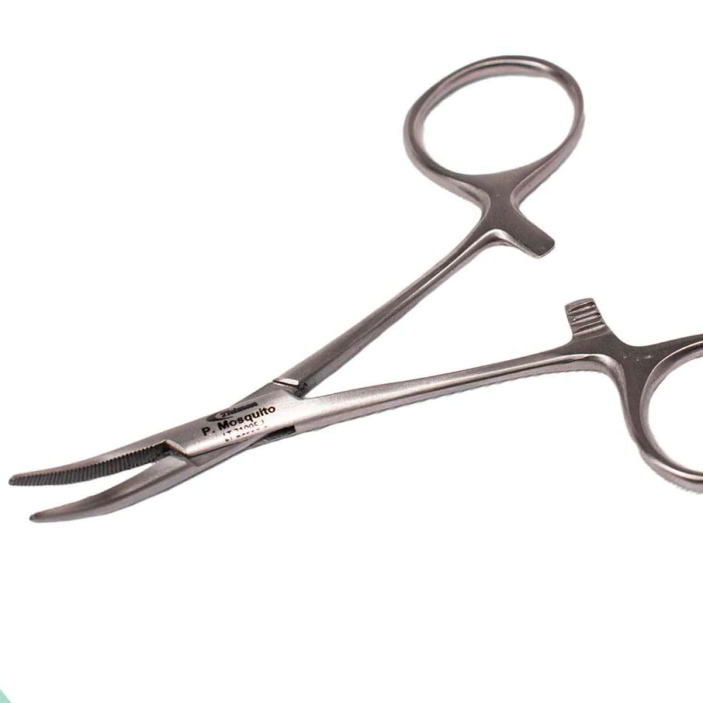 Pinça Halstead Mosquito Curva 10 cm - Thimon