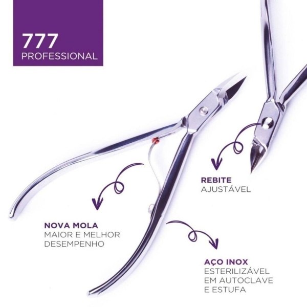 Alicate Mundial Profissional 777 -  Aço Inox