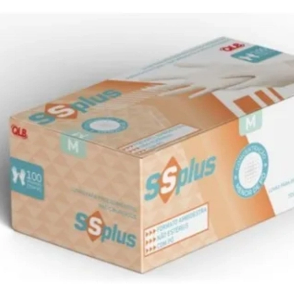 Luvas Látex com Pó - SSplus