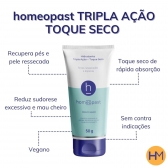 Kit Homeopast Ultra Hidratação e Toque Seco Tripla Ação 50G