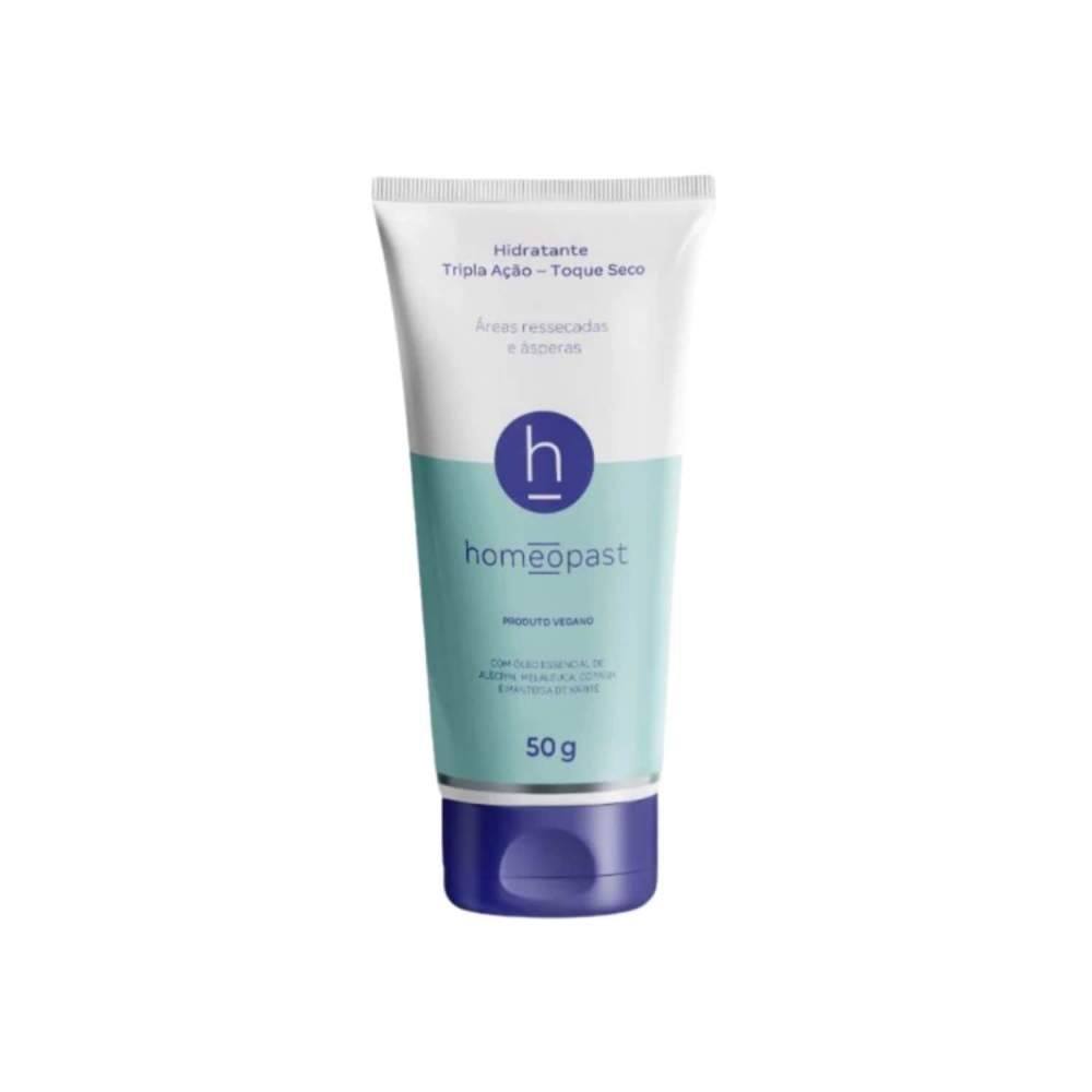 Homeopast Toque Seco com Tripla Ação - 50g