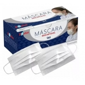 kit Máscara SSPlus (50 und) + Touca Descartável Derma-Plus (100 und)
