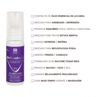 Creme de Massagem para Reflexologia 30g RHR