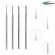 Thimon Kit 4 Peças Bisturi - N206, N208, N209 E N214